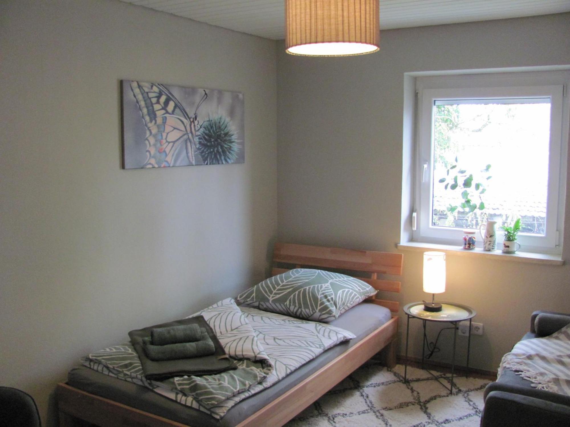 #3 Gemuetliches Ruhiges Zimmer Gartenblick, Gemeinschaftsbad W-Lan Airport Nah Gelegen Mit Late Night Check In Haus Nr 9,5 Trunkelsberg Esterno foto
